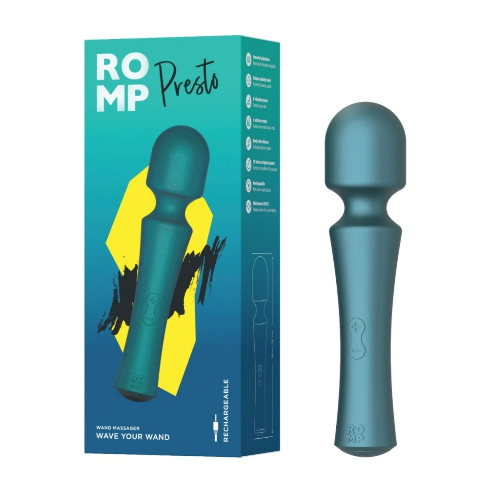 romp presto wand clitoris vibrator new type