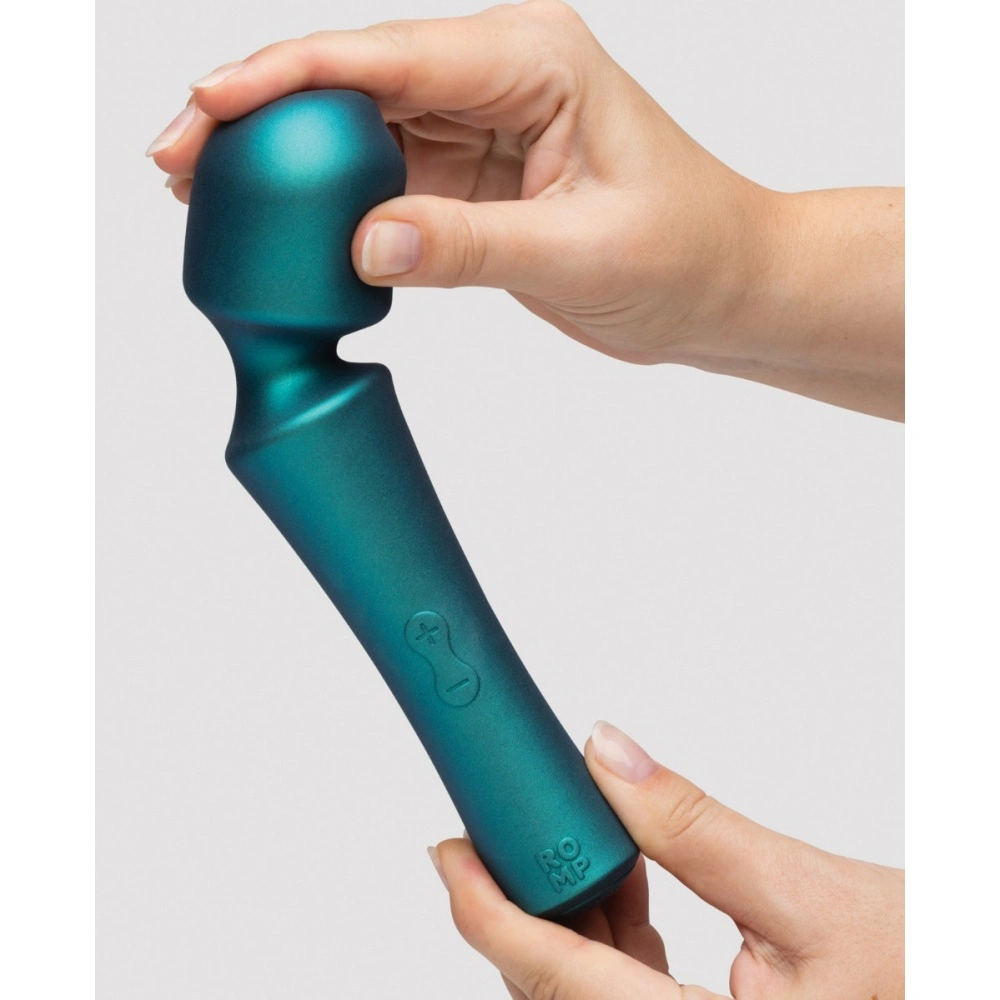 ROMP Presto Wand Clitoris Vibrator Silicone Compact Wand Massager For Solo & Partner Play