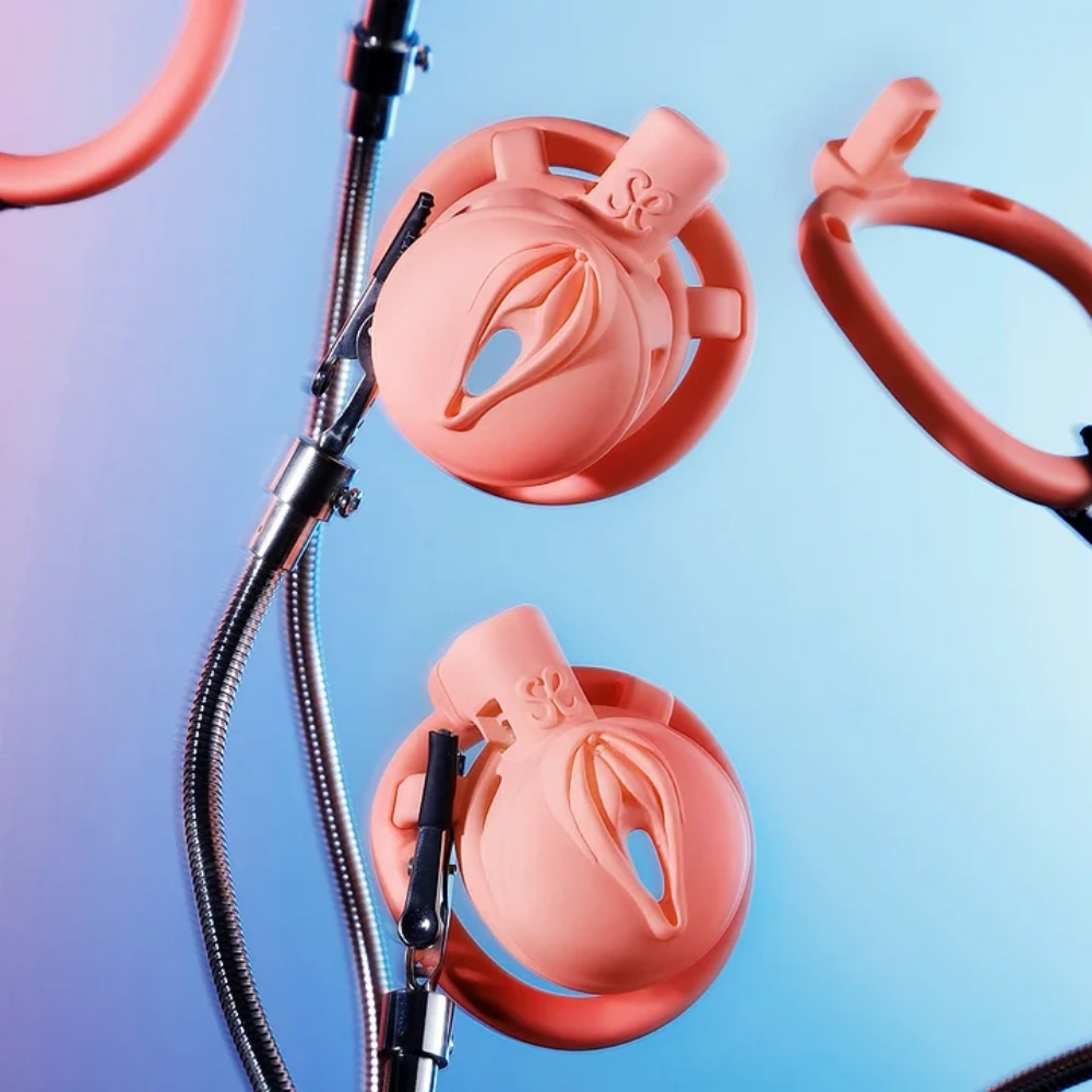 Sevanda Male Resin Chastity Device Travel Friendly Toy For BDSM Play Discreet Wearing