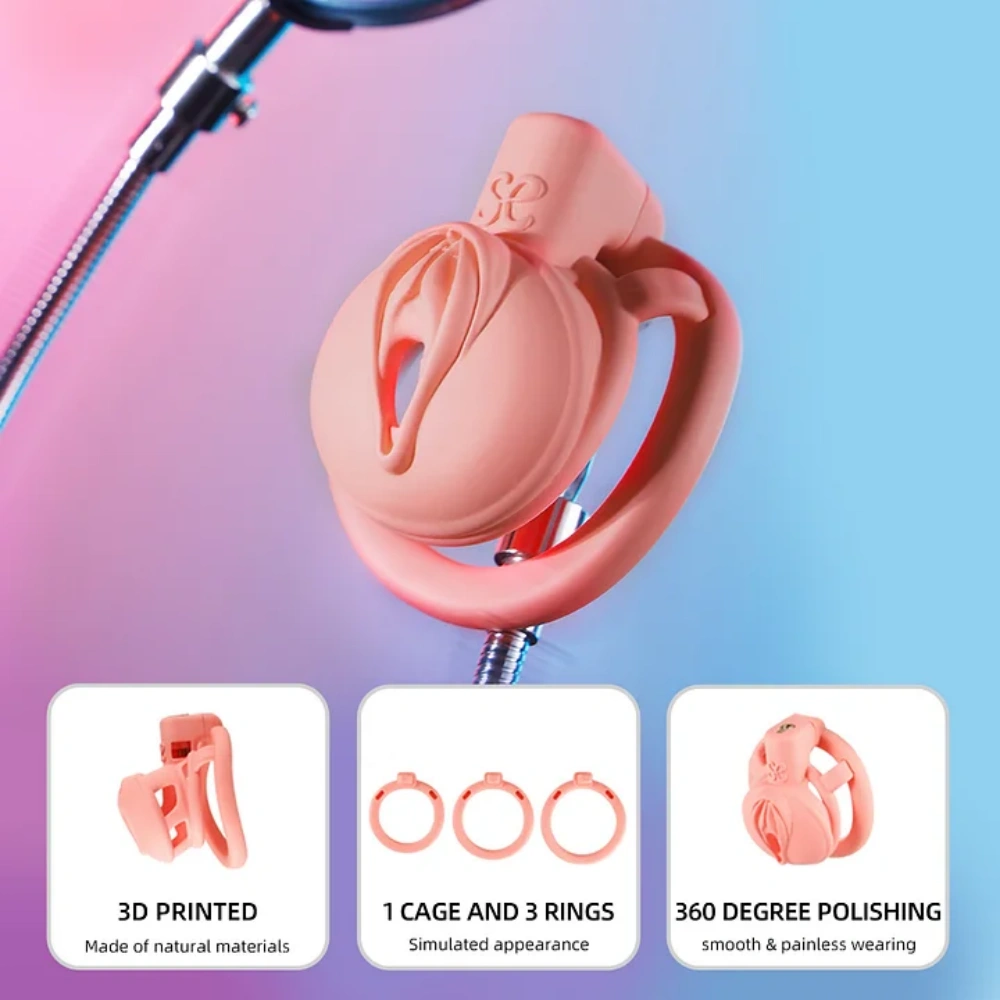 sevanda male resin chastity device safe material