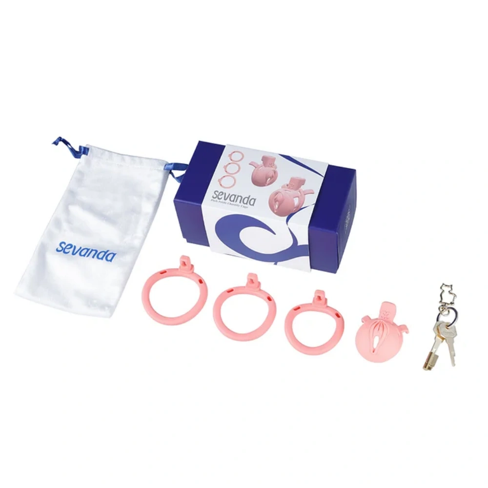 sevanda male resin chastity device easy clean