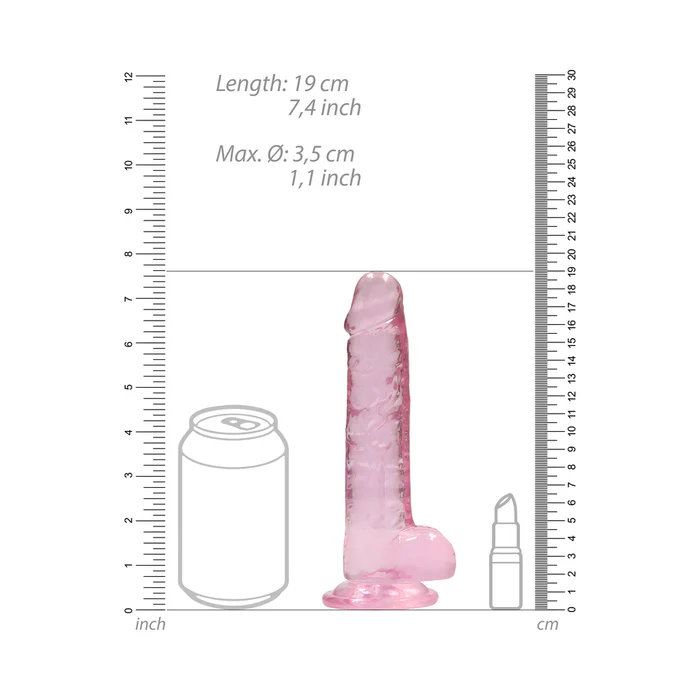 realistic dildo with balls