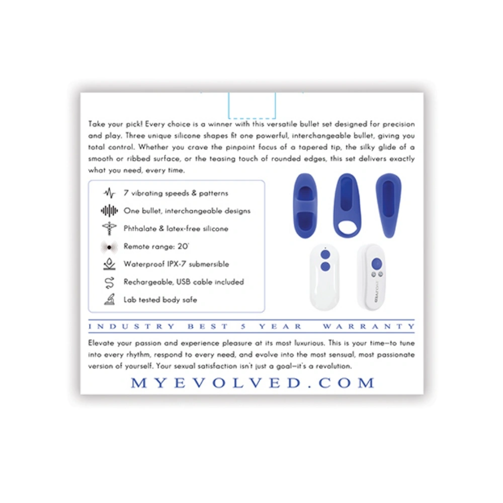 evolved novelties take your pick bullet vibrator new type