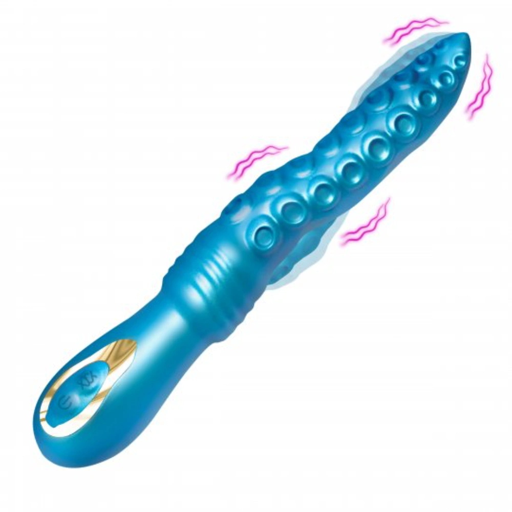Creature Cocks Tenta-Squirm Tentacle Fantasy Vibrator with 10 Squirming Modes for Women
