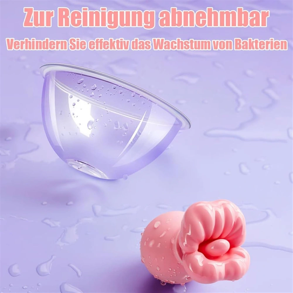 venusfun 12 modes nipple vibrator breast massager for women