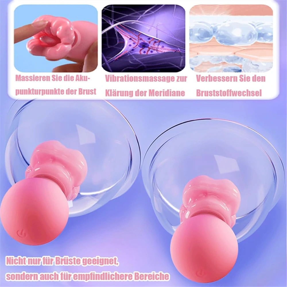 venusfun breast massager nipple vibrator tongue licking suction