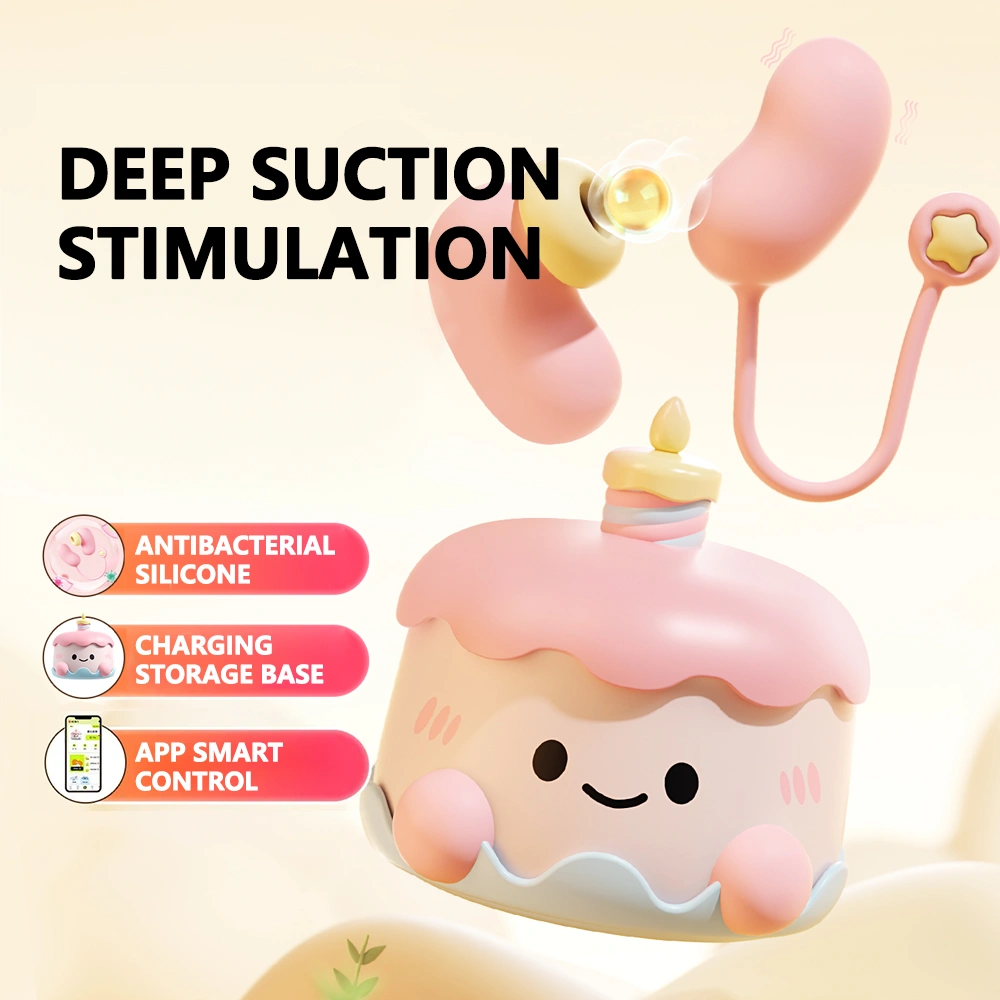 Venusfun Sweetie Party Set Sucking & Vibrating AI Egg Vibrator With Remote Wearable Vaginal Stim