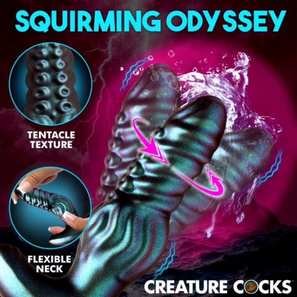 xr brands octo squirm vibrating butt plug safe material