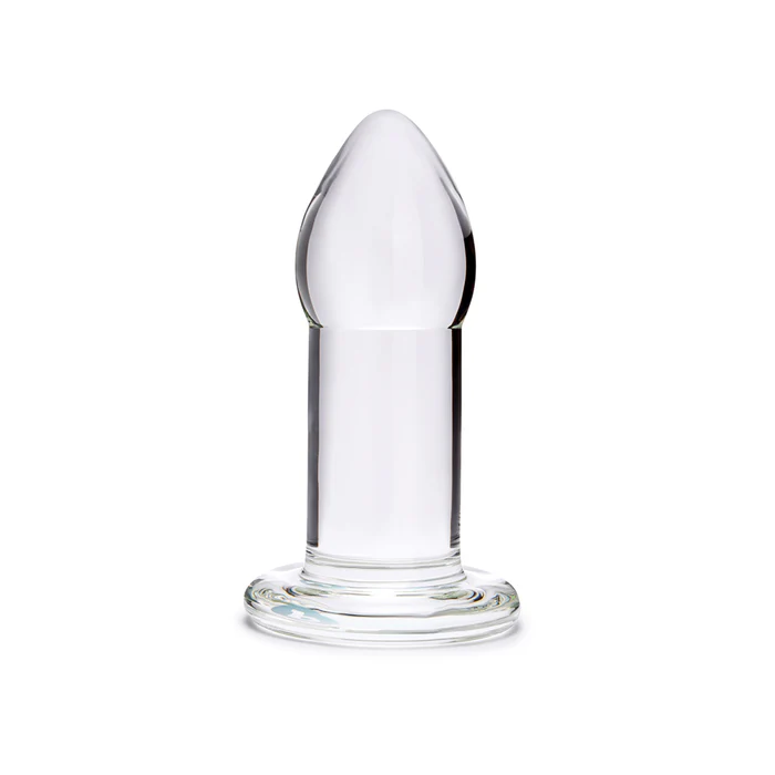 8 inch glass anal plug body safe smooth glass for advanced anal stimulation