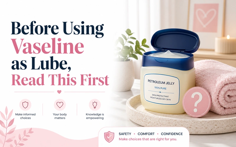 Before Using Vaseline as Lube, Read This First