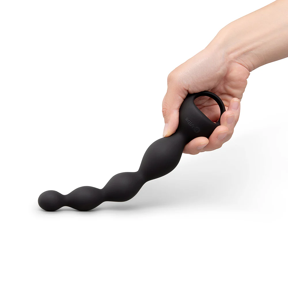 bvibe 6.5 in vibing beads butt beads waterproof