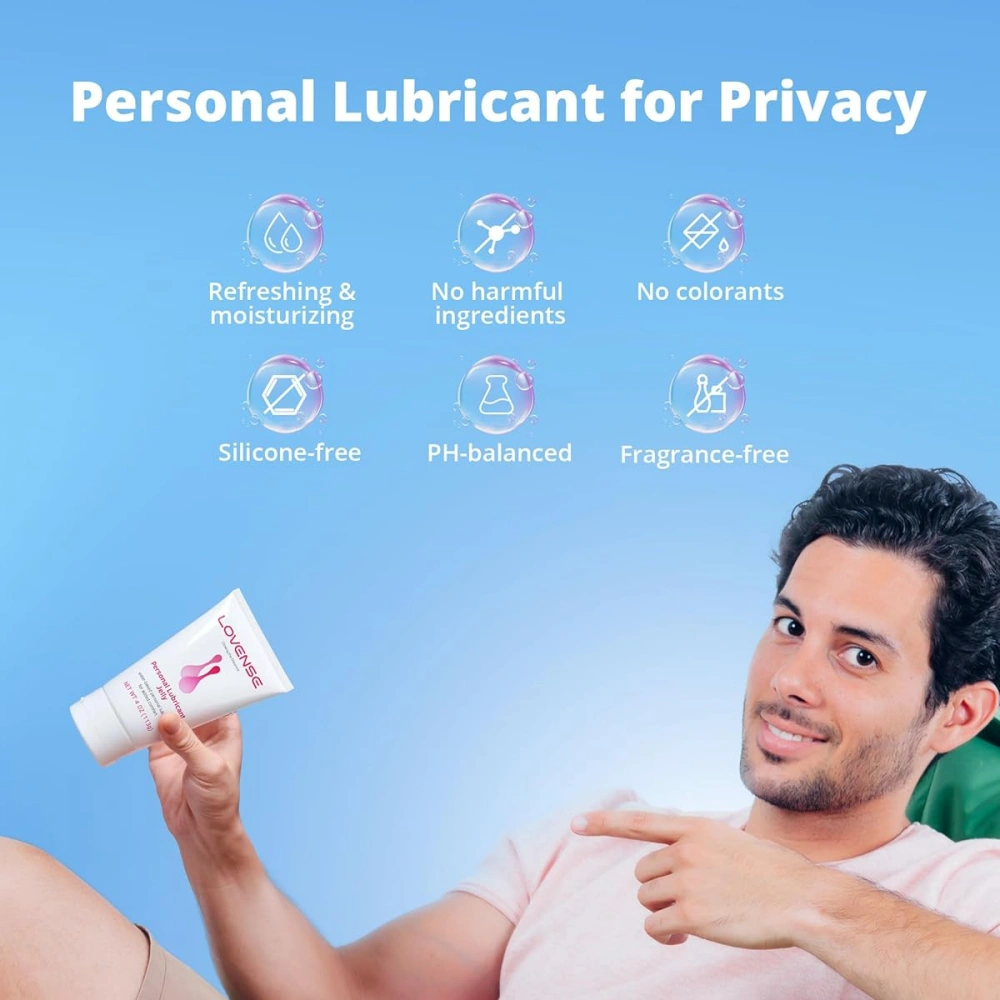 lovense personal lubricant jelly safe material