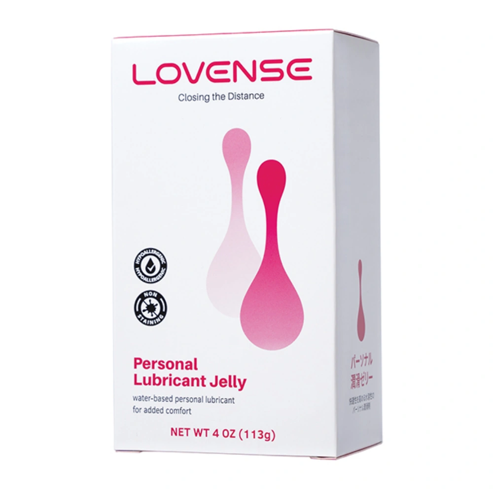 lovense personal lubricant jelly smooth