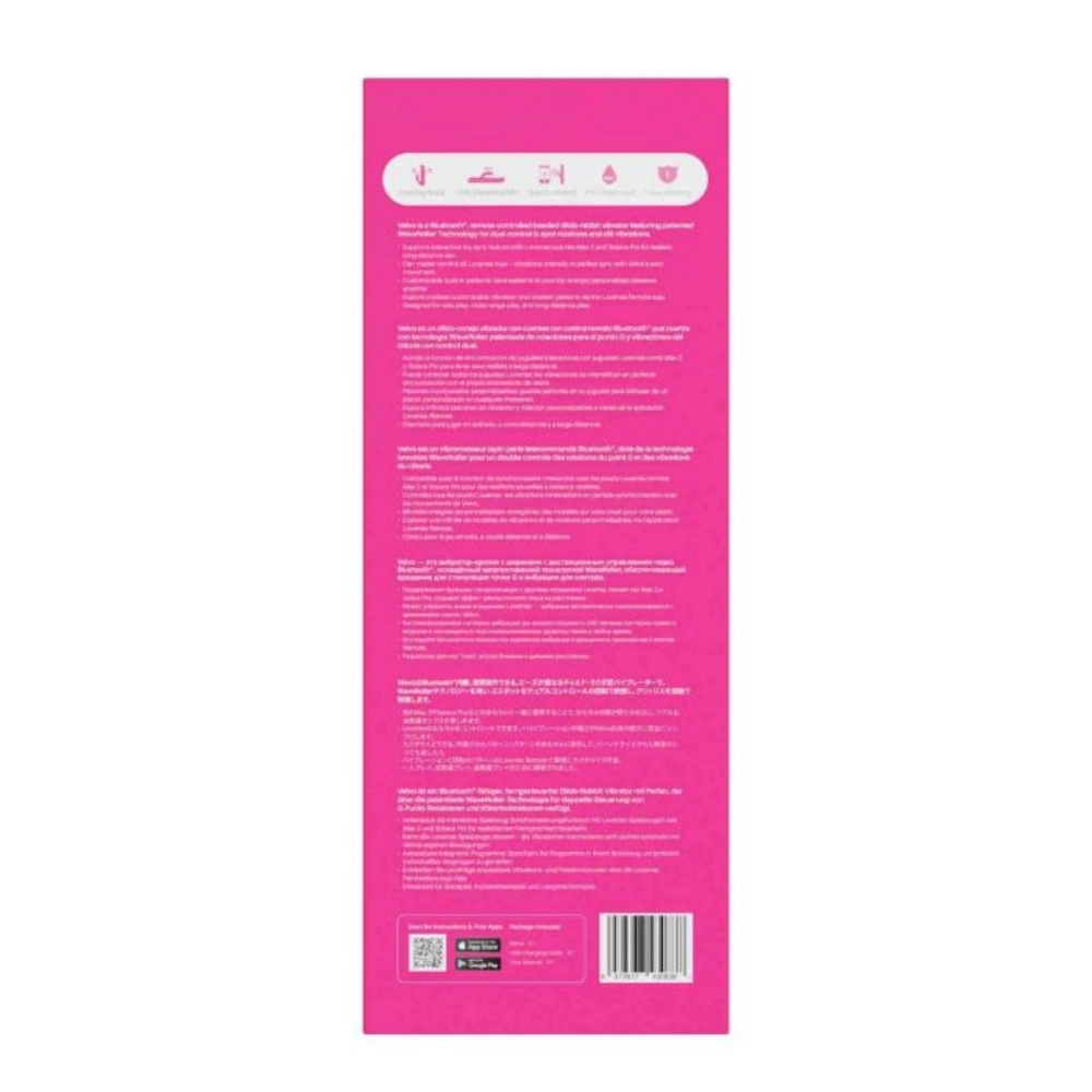 lovense velvo clitoris gspot rabbit vibrator new type