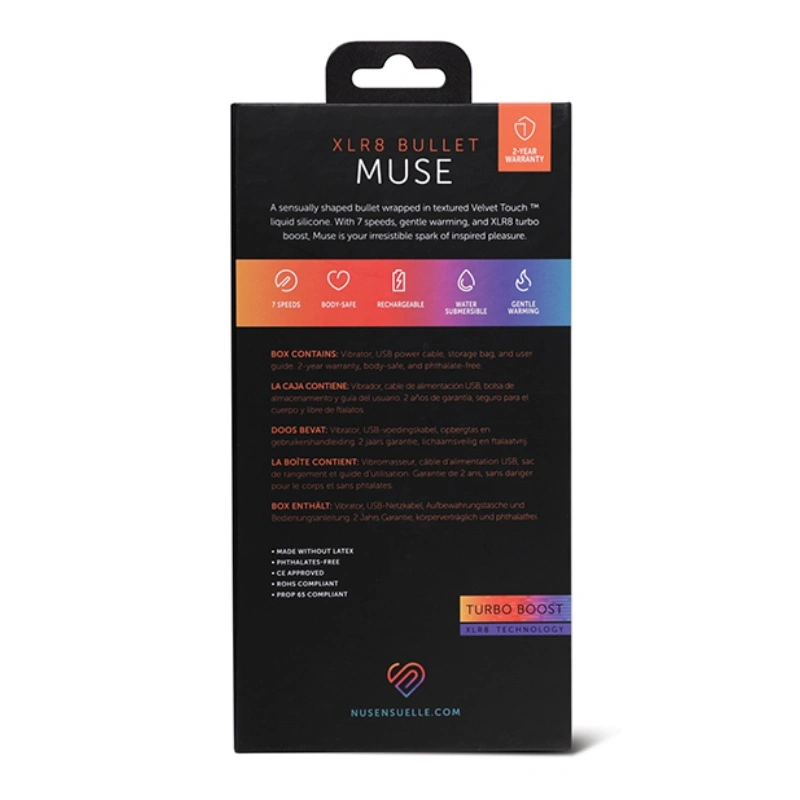 nu sensuelle muse xlr8 turbo boost vibrator