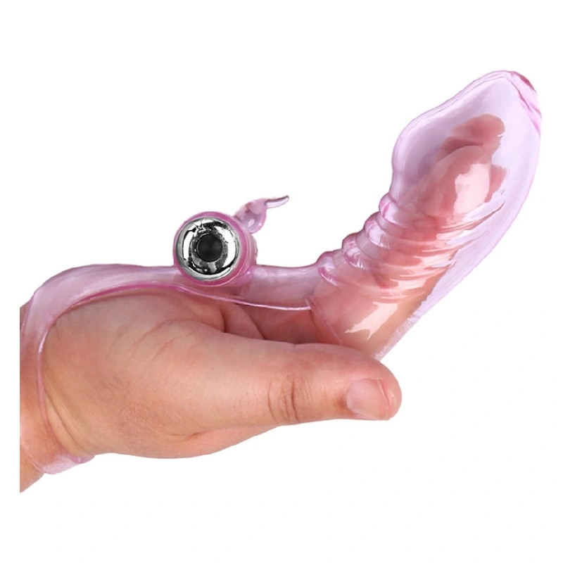 Venusfun Powerful Finger Vibrator Sleeve Clit G Spot Bullet Vibrator Lesbian Orgasm Toy