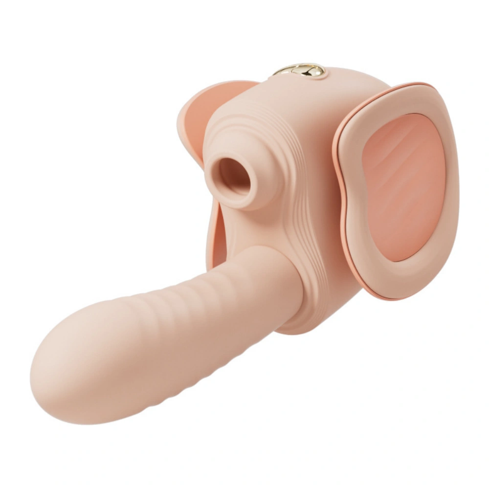 Venusfun G-Spot Stim Vibrating Dildo with Thrusting & Vibrating Hands-Free Sex Machine