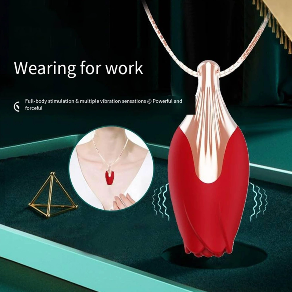 venusfun necklace clitoris vibrator rose vibrator safe material