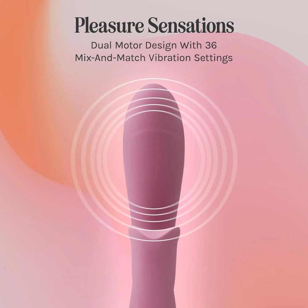 vush essentials dual rabbit vibrator waterproof