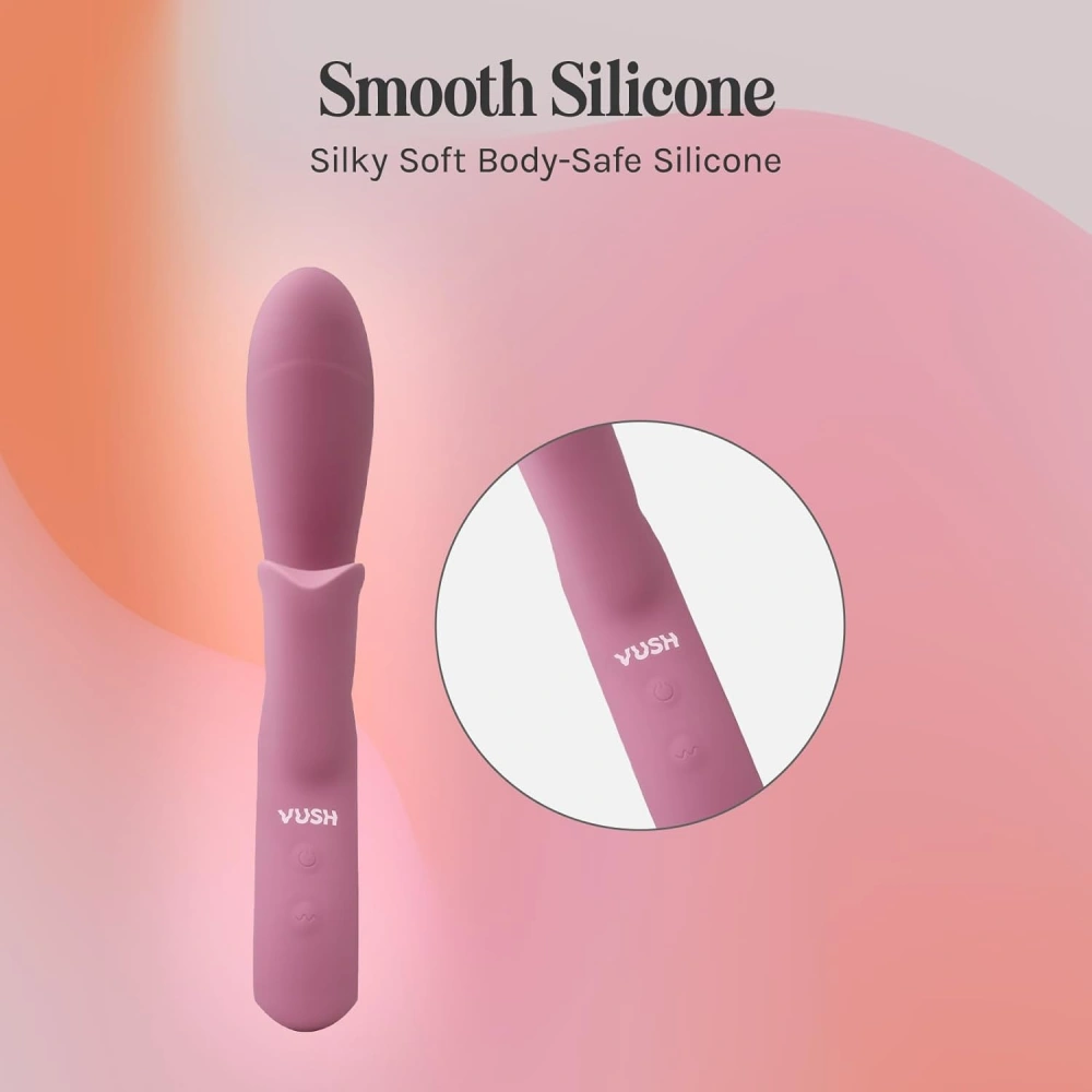 vush essentials dual rabbit vibrator easy use