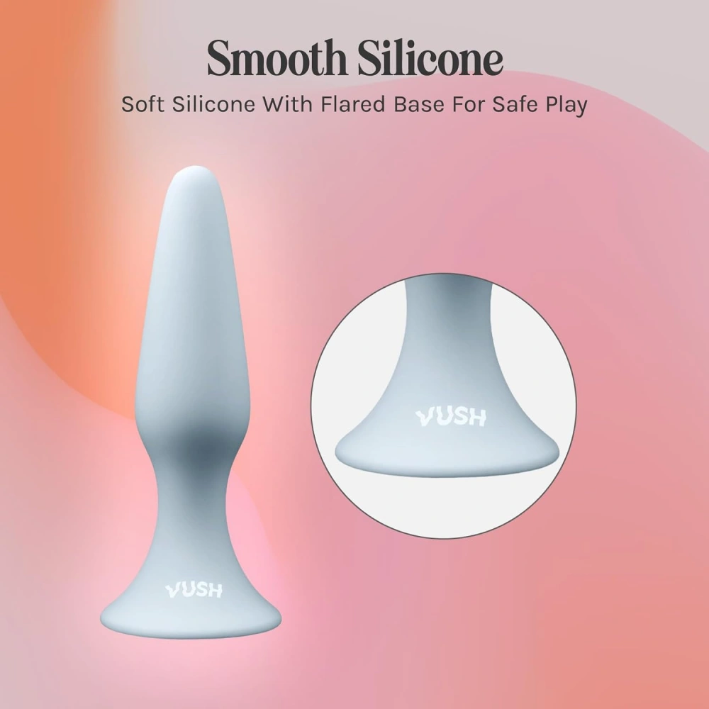 vush essentials plug trio silicone anal trainer kit beginner friendly
