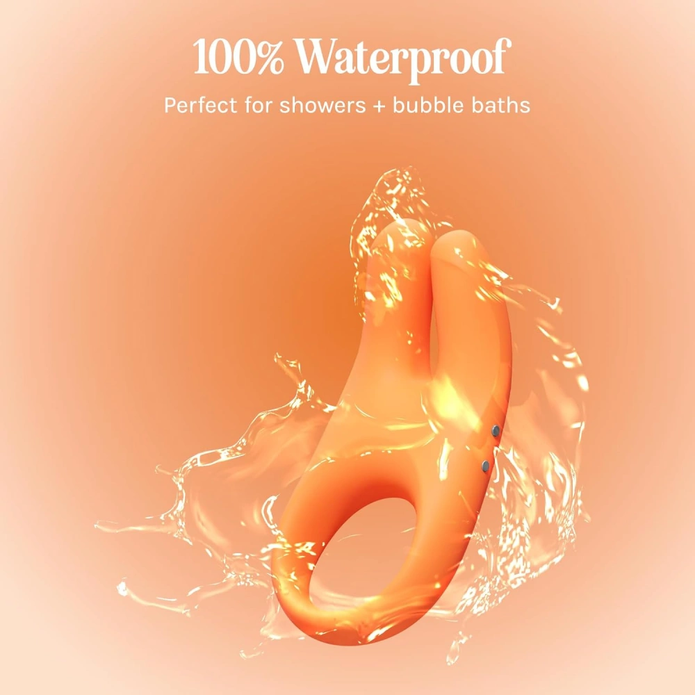 vush orb pleasure vibrating cock ring easy use