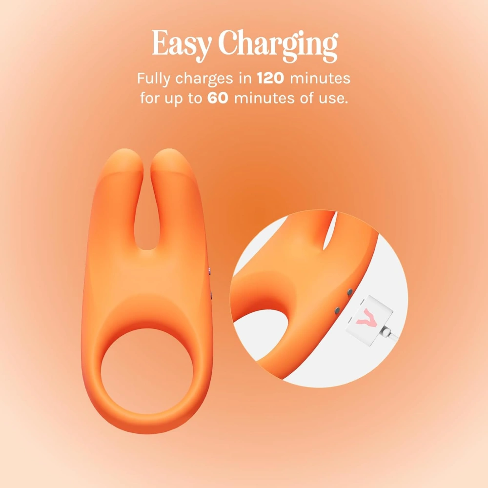vush orb pleasure vibrating cock ring waterproof