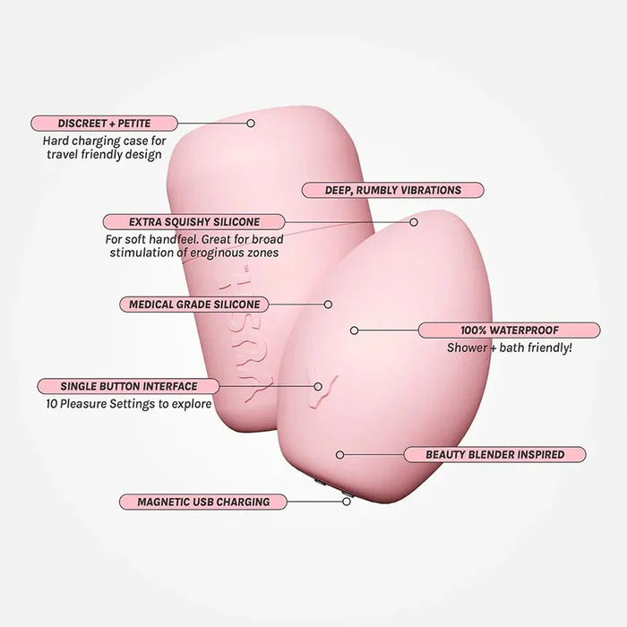 vush squishy egg vibrator waterproof