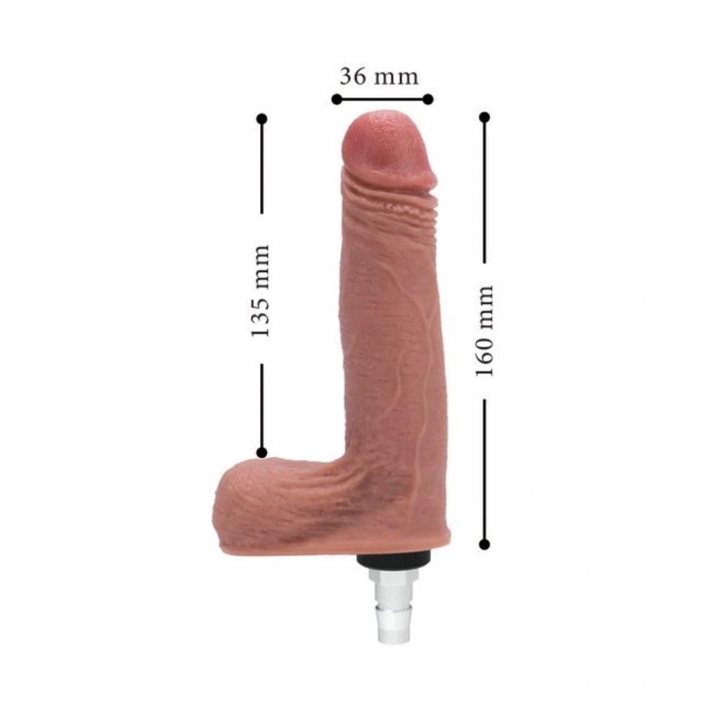 zsex 6 in realistic dildo thick penis sex machine component safe material