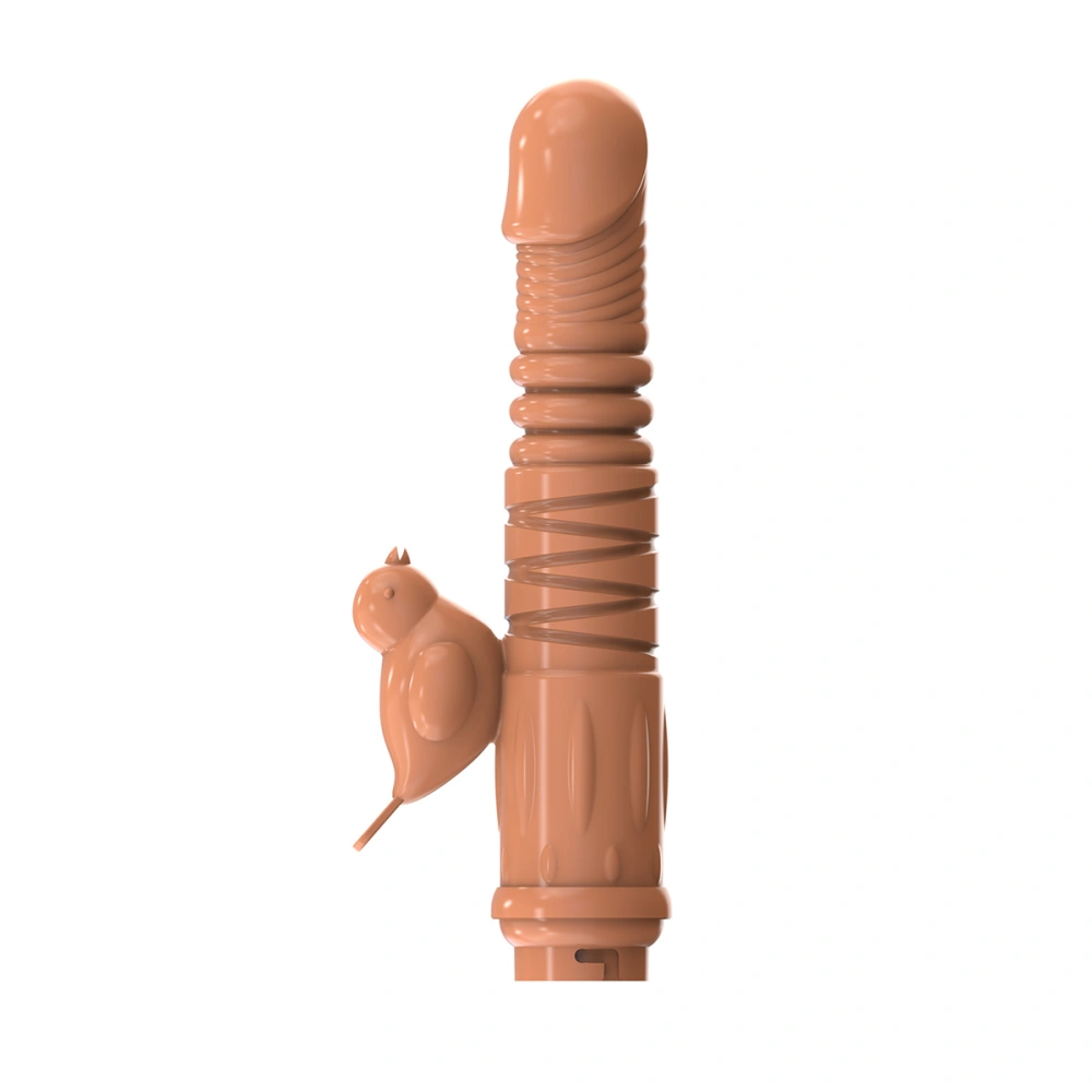Zsex Realistic TPE Dildo Vibrating Fantasy Bird-Themed Penis With Rich Texture For Sex Machine