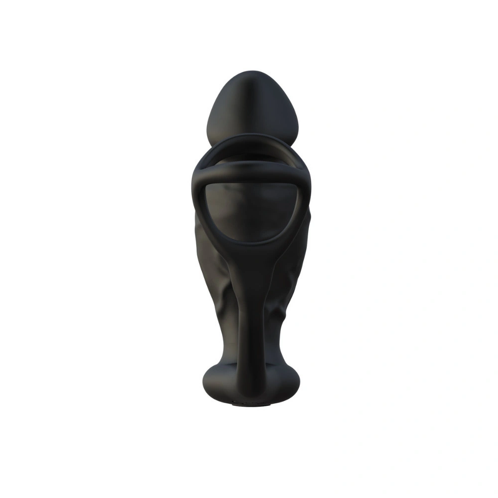 venusfun vibrating cock ring triple rings anal plug waterproof