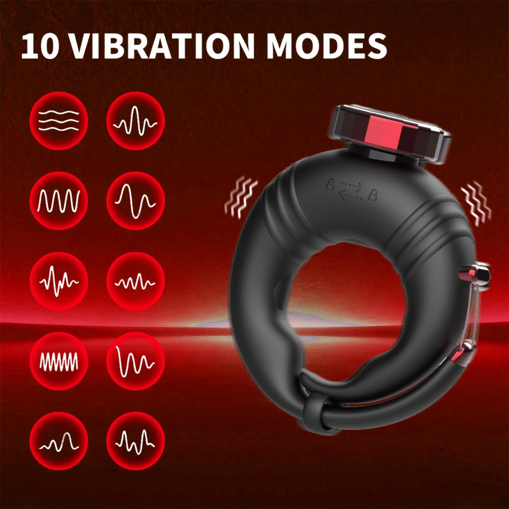 adjustable ring vibrator trainer for men