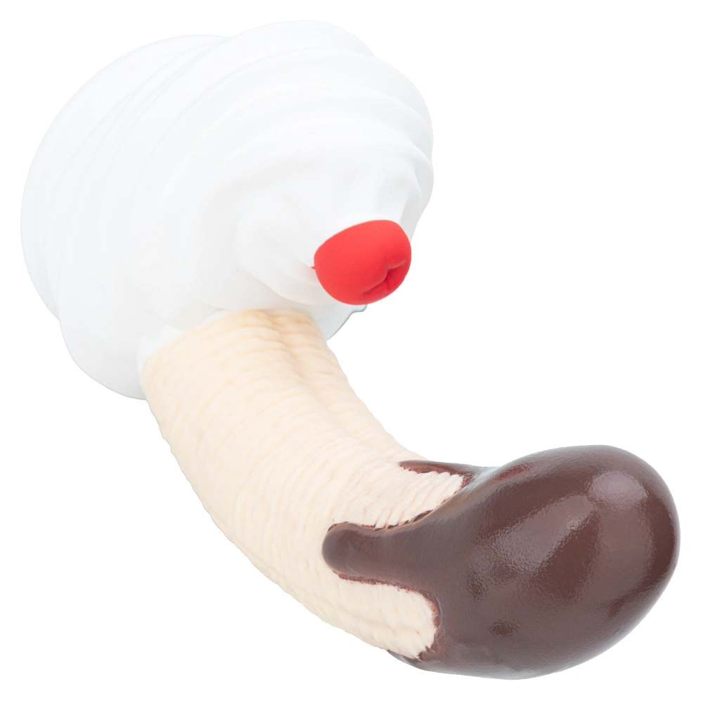 venusfun soft silicone banana dildo realistic curved design
