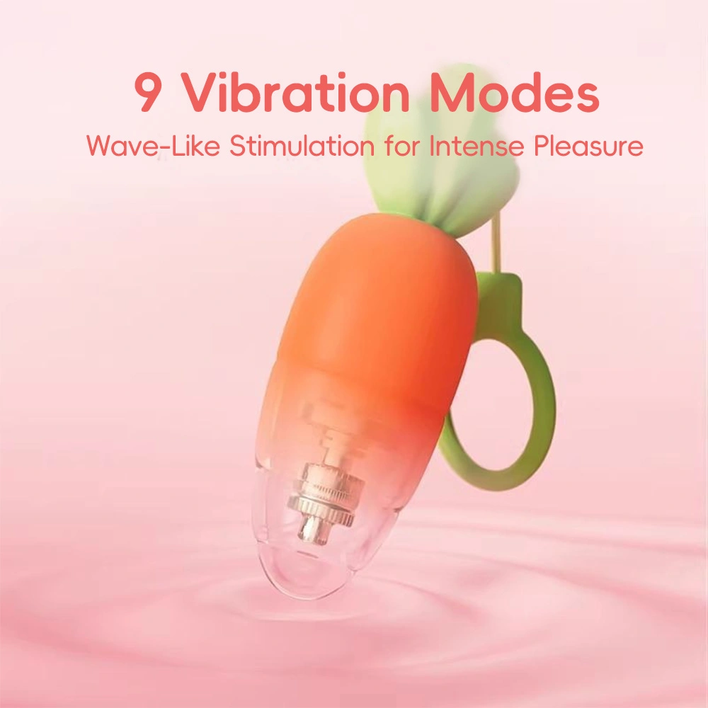 tryfun cute carrot themed clitoral vibrator best quality