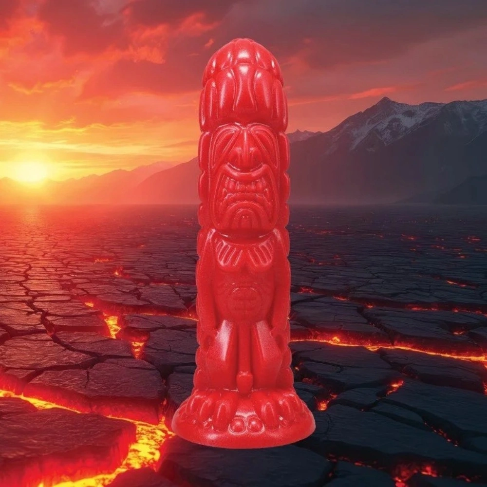 doc johnson fire idol textured silicone dong