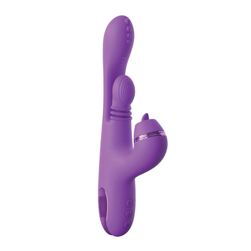 Pipedream Fantasy For Her IntiMotion Pulse Pro G-Spot Vibrator Rabbit Vibe w/ 3 Attachments