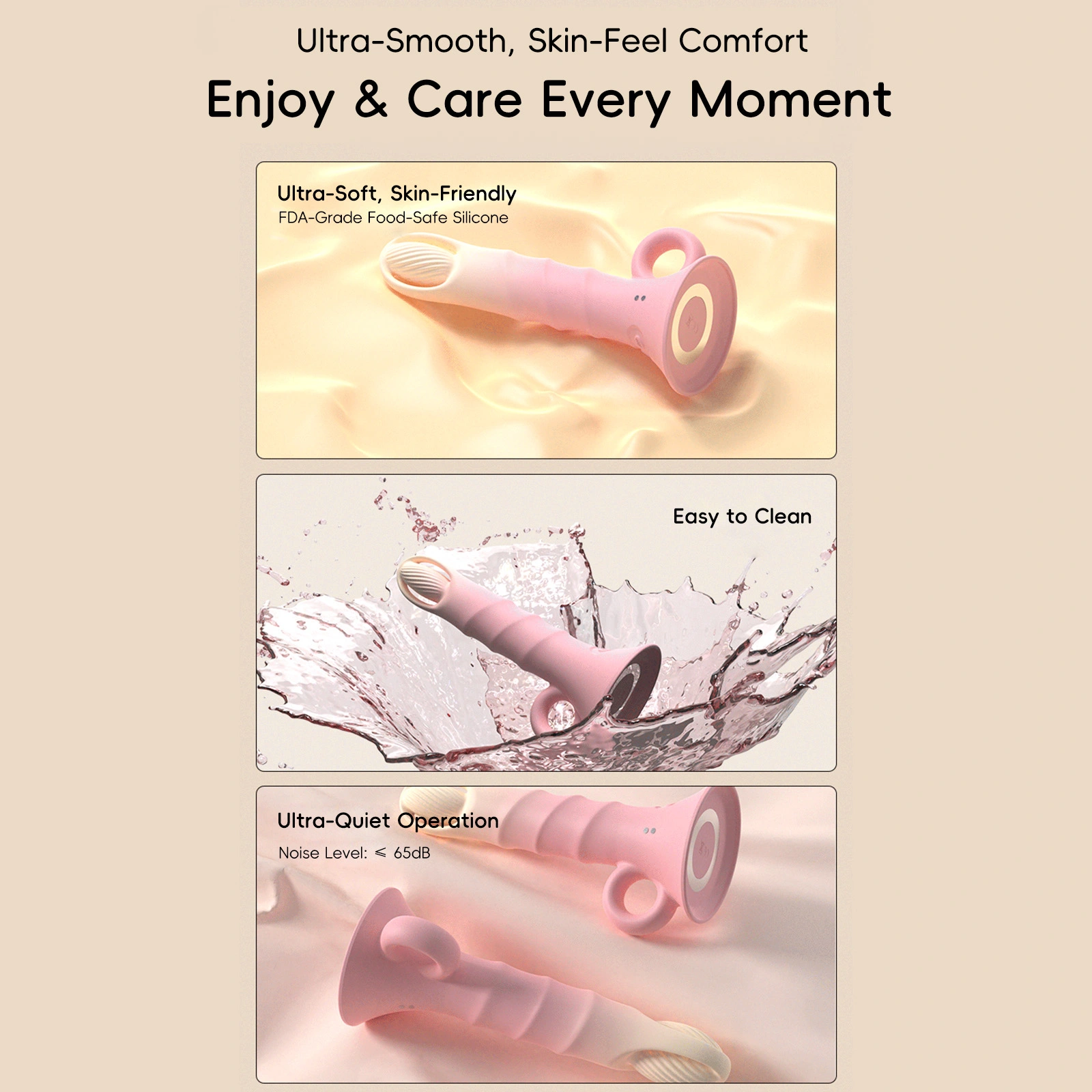 powerful wand vibrator 10 vibration modes hands free design