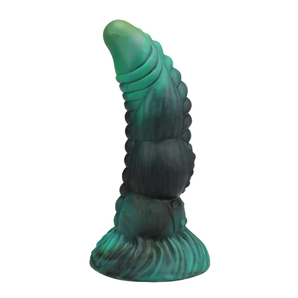 Doc Johnson Vac-U-Lock x Fantasy Fuckers Green Serpent Fantasy Dildo w/ Suction Cup