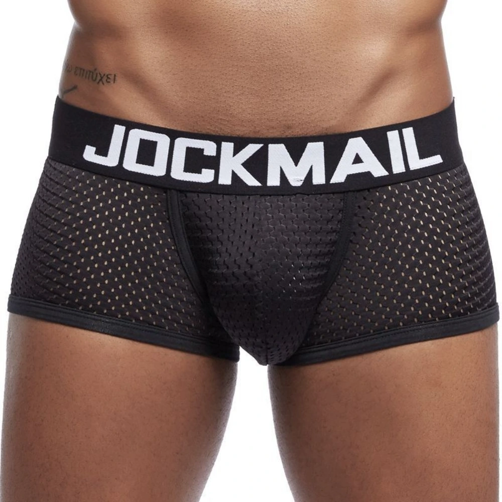 quick dry mesh boxer briefs for men