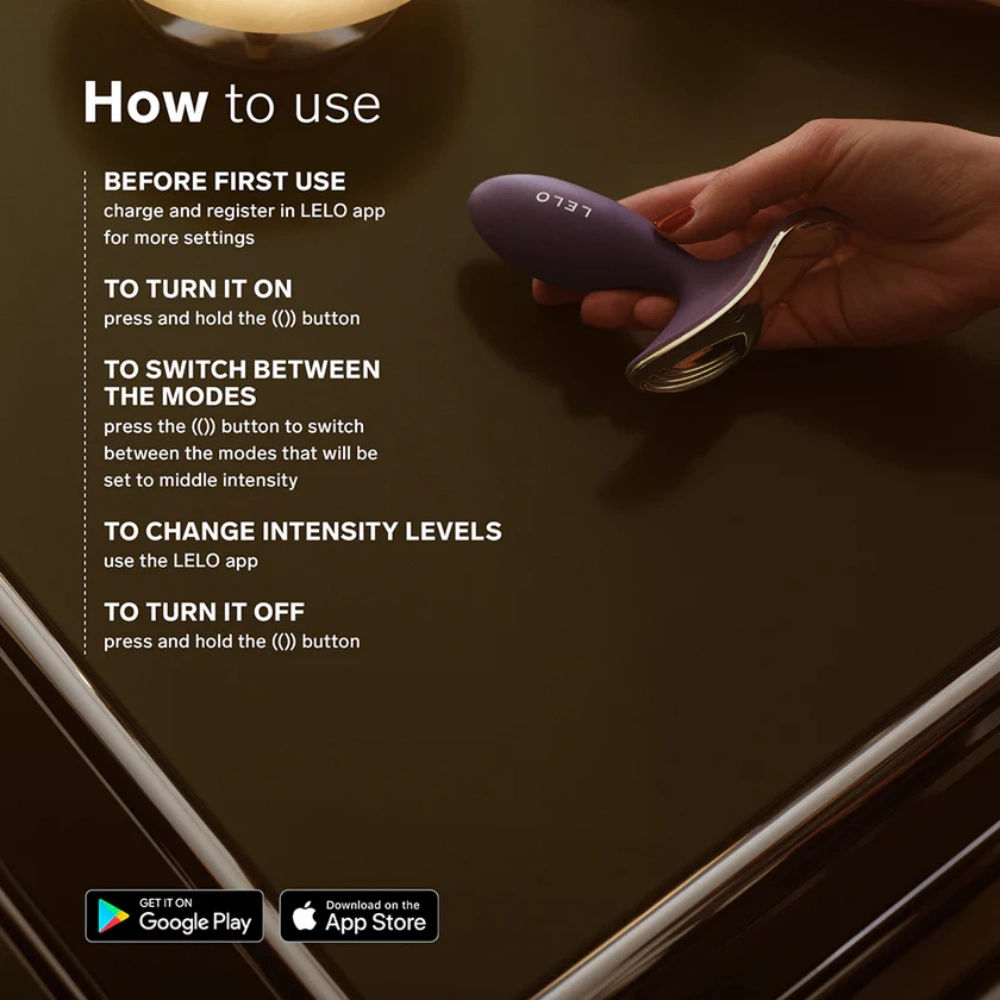lelo surfer 2 vibrating anal plug easy use
