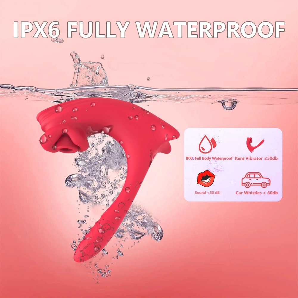 thrusting licking clitoris vibrator quiet vibe 20 modes sex toy waterproof