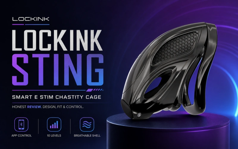 LOCKINK STING E Stim Chastity Cage Review: Smart Control, Fit and Use