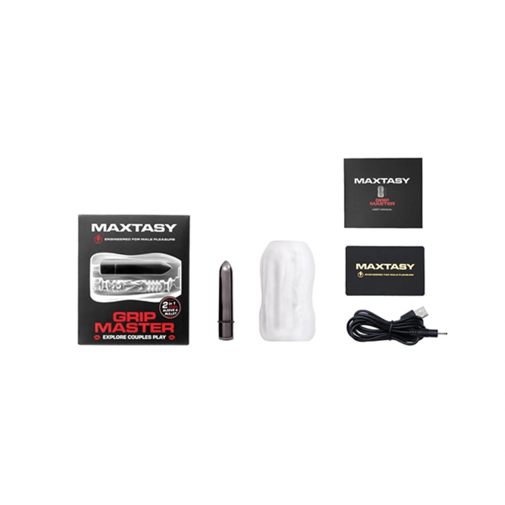 maxtasy grip master sleeve bullet penis sleeve new type