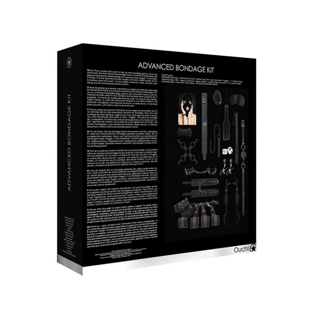 shots ouch advanced bondage kit for couples