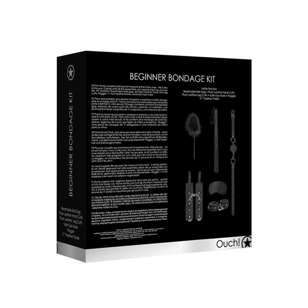 shots ouch beginner bondage kit safe material