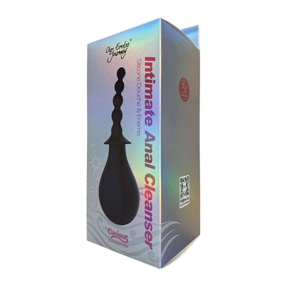 silicone enema shower cleaner for prostate preparation