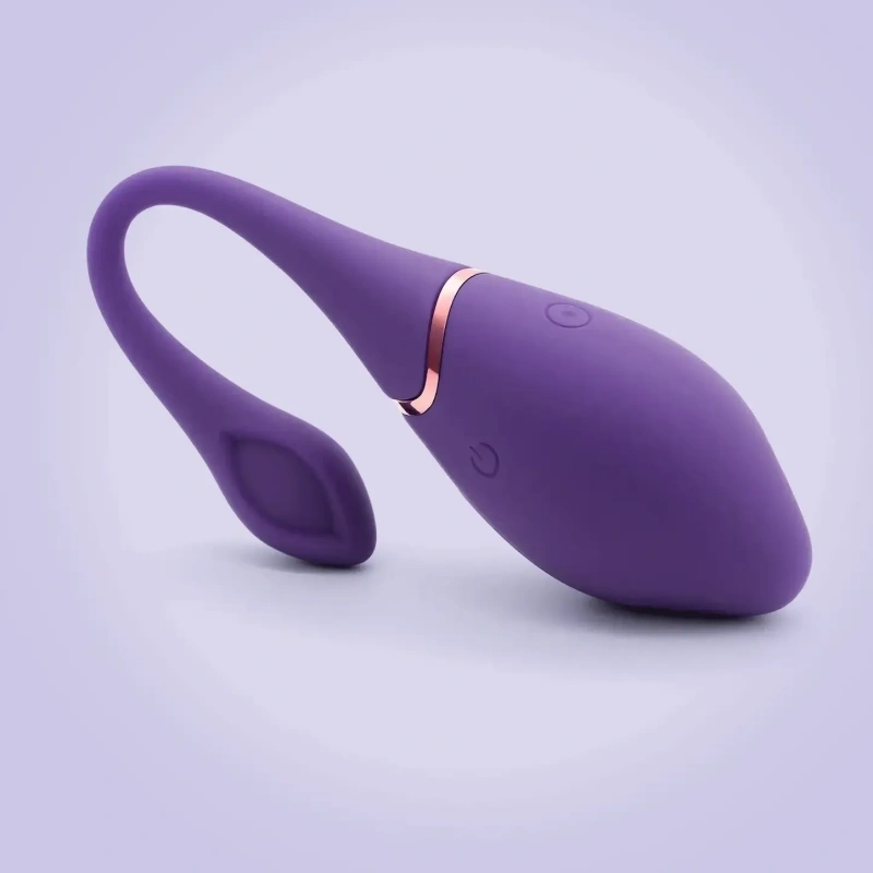purple sublime ovum egg vibrator 10 modes for women