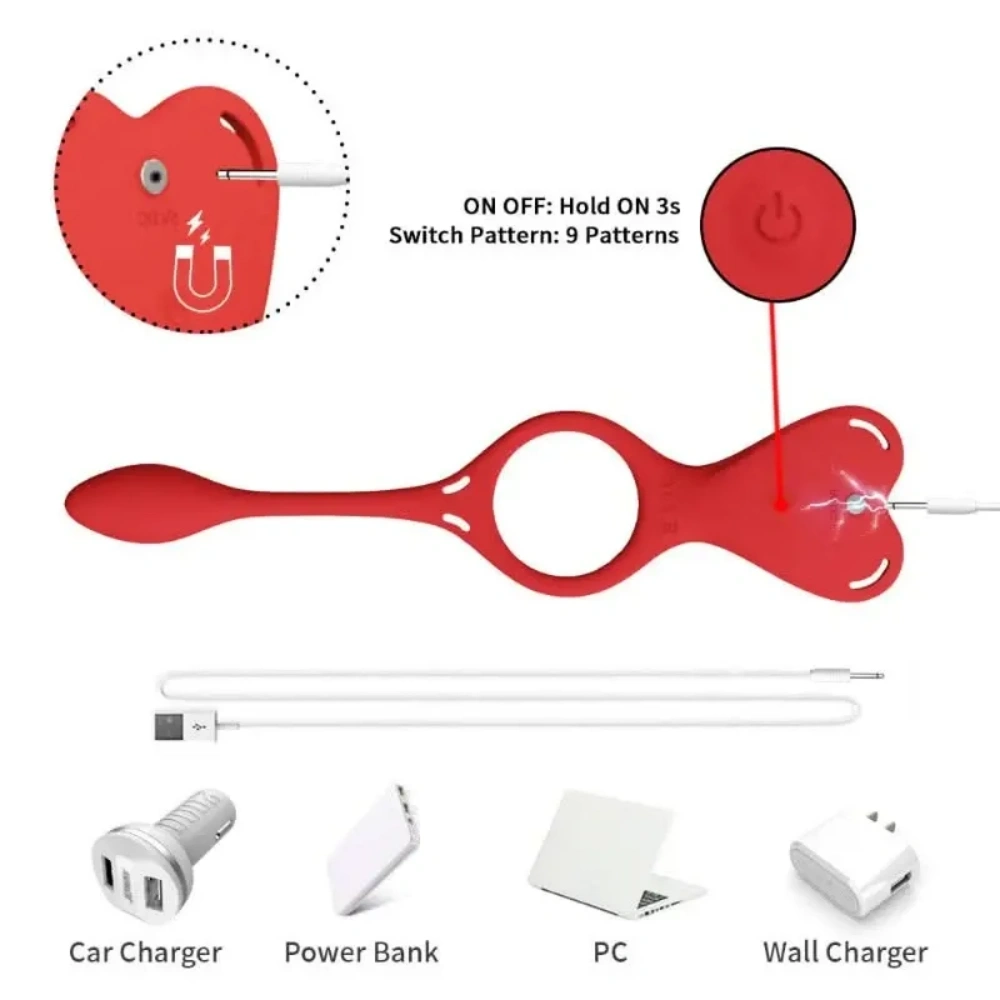 medical silicone panty vibe with anal stimulation