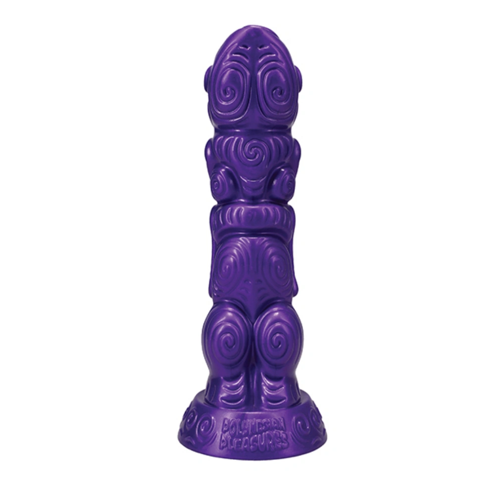 pleasure idols themed 8 in suction cup dildo safe material