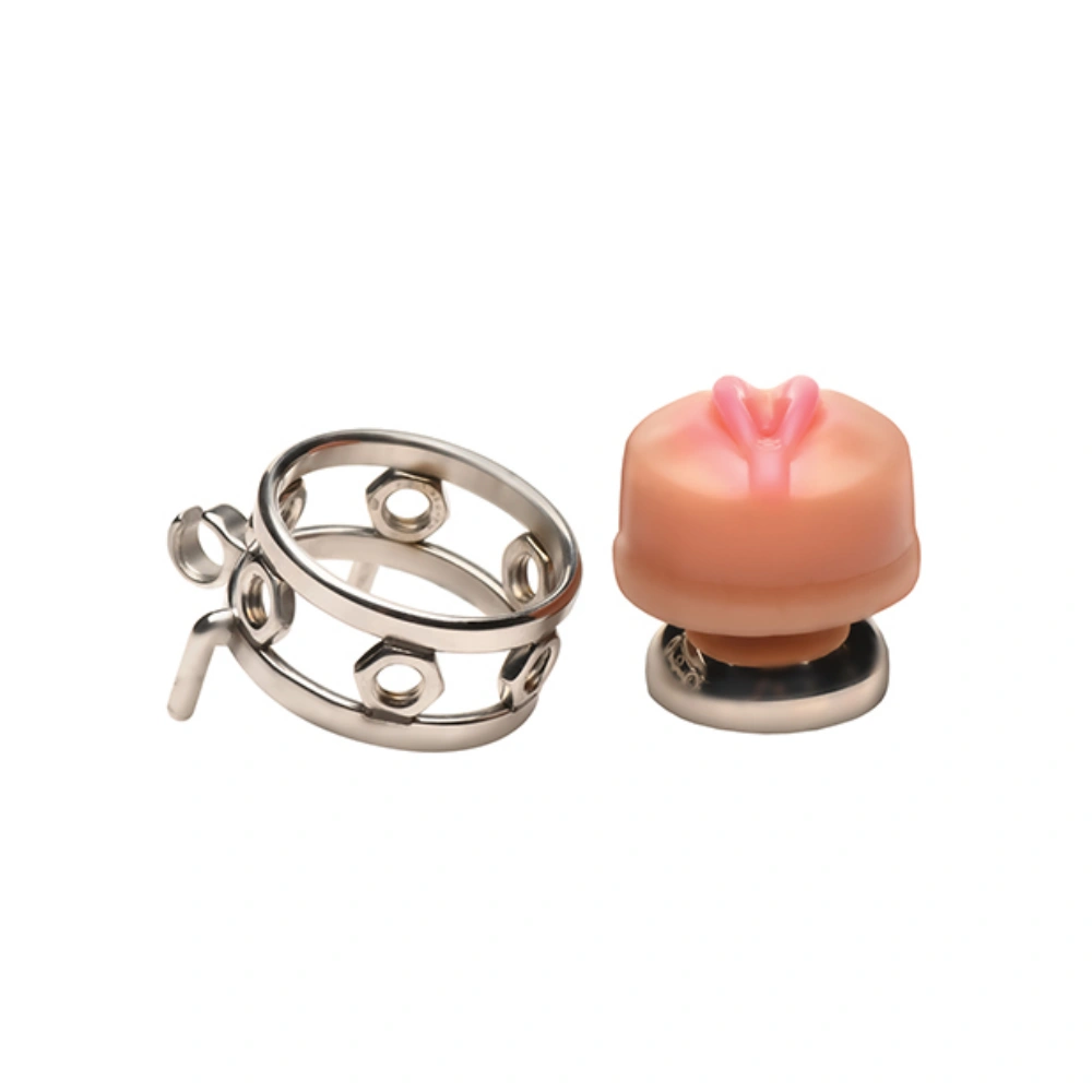 master series pussy boy metal chastity cage best quality